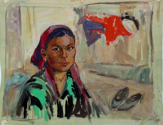 Жданко Ирина Александровна. Узбечка. Хивинская область, колхоз им. Аваза Утара